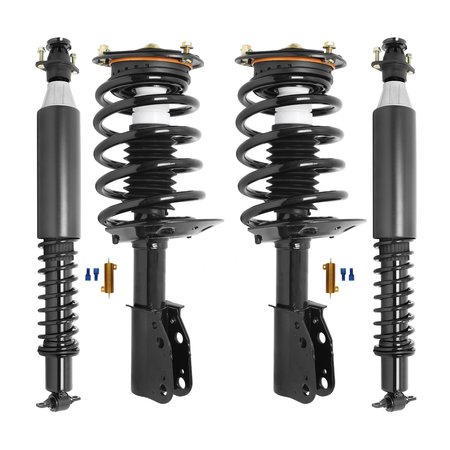 UNITY 4-11360-65200C-001 Front and Rear Complete Strut Assembly Shock Kit 4-11360-65200C-001